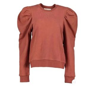 NWOT Bishop & Young Laurent Puff Sleeve Sweatshirt